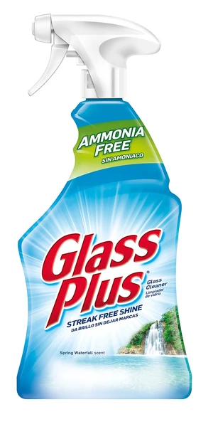 Glass Plus Glass Cleaner Spray for Windows and Mirrors, 32 fl oz Glass Plus Glass Cleaner Spray for Windows and Mirrors, 32 fl oz