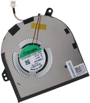 GPU Graphics Cooling Fan PN CN1MT 0CN1MT, Model EG50050S1-CG01-S9A, DC 5V 0.38A 4-Pin PWM Replacement Fan Compatible with Dell XPS 15 9500 9510 Precision 5550 5560 Notebook Workstation GPU Graphics Cooling Fan PN CN1MT 0CN1MT, Model EG50050S1-CG01-S9A, DC 5V 0.38A 4-Pin PWM Replacement Fan Compatible with Dell XPS 15 9500 9510 Precision 5550 5560 Notebook Workstation