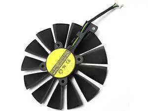 Replacement Graphics Card GPU Cooling Fan PLD10010S12H (Fan-A), 95mm DC 12V 0.25A 4-Pin PWM Cooler Compatible with ASUS ROG Strix RX 470 RX 570 RX 580 GTX 1050 1050Ti Gaming Graphics Card Replacement Graphics Card GPU Cooling Fan PLD10010S12H (Fan-A), 95mm DC 12V 0.25A 4-Pin PWM Cooler Compatible with ASUS ROG Strix RX 470 RX 570 RX 580 GTX 1050 1050Ti Gaming Graphics Card