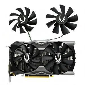 87mm GPU Cooling Fan GA92A2H, DC12V 4Pin PWM Video Card Cooler Replacement for ZOTAC GeForce GTX 1660, GTX 1660 Ti, RTX 2060, RTX 2070 SUPER Mini Gaming Graphics Card 87mm GPU Cooling Fan GA92A2H, DC12V 4Pin PWM Video Card Cooler Replacement for ZOTAC GeForce GTX 1660, GTX 1660 Ti, RTX 2060, RTX 2070 SUPER Mini Gaming Graphics Card