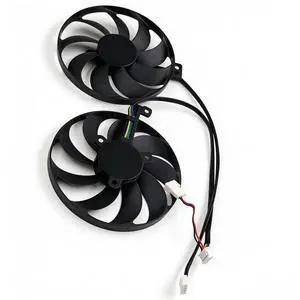 GPU Cooling Fan T1292115BU, 95mm 0.5A 4-Pin PWM Graphics Card Fan Replacement for ASUS RTX2060S RTX2070 RTX2080 RTX2080S DUAL Snow Leopard GPU GPU Cooling Fan T1292115BU, 95mm 0.5A 4-Pin PWM Graphics Card Fan Replacement for ASUS RTX2060S RTX2070 RTX2080 RTX2080S DUAL Snow Leopard GPU