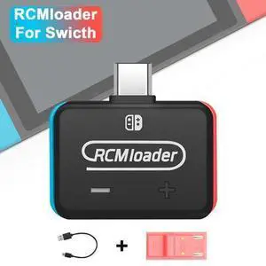 RCM Loader Type-C Dongle, Portable Payload Injector with Built-in Battery, Recovery Mode Tool for Switch Console, Multi-Payload LED Indicator RCM Loader Type-C Dongle, Portable Payload Injector with Built-in Battery, Recovery Mode Tool for Switch Console, Multi-Payload LED Indicator