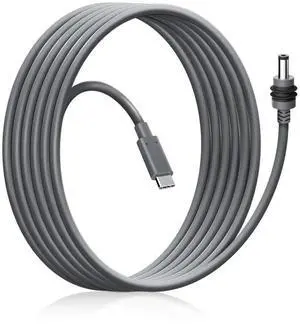 AJMRTC Starlink Mini Power Cable 6.6FT/2M, USB TypeC to DC Waterproof Outdoor Cord with PD Chip, 100W+ for Power Bank PD Charger, RV Camping OffGrid Starlink Mini Accessories AJMRTC Starlink Mini Power Cable 6.6FT/2M, USB TypeC to DC Waterproof Outdoor Cord with PD Chip, 100W+ for Power Bank PD Charger, RV Camping OffGrid Starlink Mini Accessories
