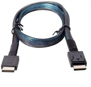 AJMRTC OCuLink SFF8611 4i Male to Male Extension Cable 100CM, PCIe 4.0 x4 64Gbps High Speed Data Cord, Compatible with eGPU External Graphics Card, GPD Win Max2, NVMe SSD Expansion AJMRTC OCuLink SFF8611 4i Male to Male Extension Cable 100CM, PCIe 4.0 x4 64Gbps High Speed Data Cord, Compatible with eGPU External Graphics Card, GPD Win Max2, NVMe SSD Expansion