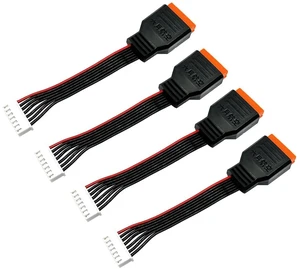 AJMRTC 4Pack JSTXH Lipo Balance Plug Extension Cable 3.94Inch(10CM), 26S Lithium Polymer Battery Balance Lead Adapter Cord for RC Drone Quadcopter Car Hobby Model Charger AJMRTC 4Pack JSTXH Lipo Balance Plug Extension Cable 3.94Inch(10CM), 26S Lithium Polymer Battery Balance Lead Adapter Cord for RC Drone Quadcopter Car Hobby Model Charger