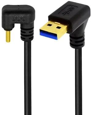 AJMRTC USB3.0 Male to Male Power Data Cable, DownAngled TypeA & Opposite UShape BackAngled USBC Connector, 5Gbps HighSpeed Sync Cord for Smartphones, Tablets, Cameras and USBC Compatible Device AJMRTC USB3.0 Male to Male Power Data Cable, DownAngled TypeA & Opposite UShape BackAngled USBC Connector, 5Gbps HighSpeed Sync Cord for Smartphones, Tablets, Cameras and USBC Compatible Device