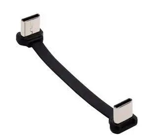 AJMRTC 65W Angled Ultra Slim Flat USBC to USBC Cable, Fast Charging Power & Data Sync Cord, Right Angle Flat TypeC Cable for Laptops Tablets Smartphones USBC Portable Devices AJMRTC 65W Angled Ultra Slim Flat USBC to USBC Cable, Fast Charging Power & Data Sync Cord, Right Angle Flat TypeC Cable for Laptops Tablets Smartphones USBC Portable Devices