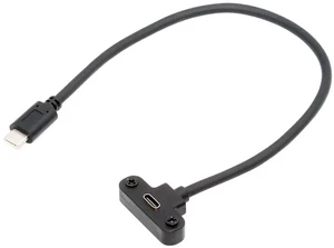 AJMRTC Up Angled USBC Male to Female Extension Cable, 480Mbps Data Power Transfer Screw Locking TypeC Extender Cord for Camera VR Headset Industrial Equipment USBC Peripherals AJMRTC Up Angled USBC Male to Female Extension Cable, 480Mbps Data Power Transfer Screw Locking TypeC Extender Cord for Camera VR Headset Industrial Equipment USBC Peripherals