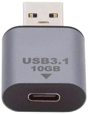 AJMRTC USB3.1 Gen2 USB 3.0A Male to USBC Female Adapter Cable, 10Gbps HighSpeed OTG Data & Power PassThrough Cord for Laptop Tablet Smartphone USBC Cables and Peripherals AJMRTC USB3.1 Gen2 USB 3.0A Male to USBC Female Adapter Cable, 10Gbps HighSpeed OTG Data & Power PassThrough Cord for Laptop Tablet Smartphone USBC Cables and Peripherals