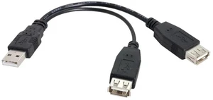 AJMRTC USB 2.0 YSplitter Extension Cable, USBA Male to USBA Female Cord with Auxiliary Extra Power Supply Port, 480Mbps Data Sync & Charging for External Hard Drive Laptop USBA Peripherals AJMRTC USB 2.0 YSplitter Extension Cable, USBA Male to USBA Female Cord with Auxiliary Extra Power Supply Port, 480Mbps Data Sync & Charging for External Hard Drive Laptop USBA Peripherals