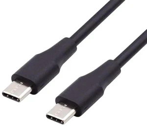AJMRTC 200cm Black USBC to USBC Male to Male Cable, USB2.0 480Mbps Data Sync PD 65W Fast Charging Cord for USBC Laptops Smartphones Tablets and Other TypeC Powered Devices AJMRTC 200cm Black USBC to USBC Male to Male Cable, USB2.0 480Mbps Data Sync PD 65W Fast Charging Cord for USBC Laptops Smartphones Tablets and Other TypeC Powered Devices