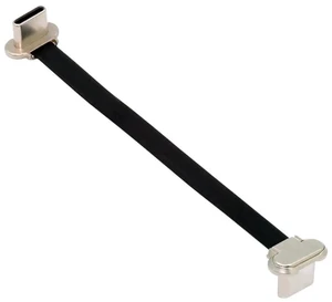 AJMRTC Angled USBC to USBC Ultra Slim Flat Cable, USB2.0 480Mbps Data 65W PD Fast Charging Cord, LowProfile Flat Ribbon Wire for Laptops Tablets Smartphones Compact Space Installation AJMRTC Angled USBC to USBC Ultra Slim Flat Cable, USB2.0 480Mbps Data 65W PD Fast Charging Cord, LowProfile Flat Ribbon Wire for Laptops Tablets Smartphones Compact Space Installation