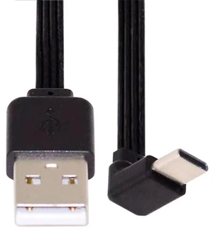 AJMRTC 13cm USB 2.0 TypeA Male to UpDown 90 Degree Angled USBC FPC Flat Slim Data Cable, 480Mbps, for FPV Gimbal, External Disk, Smart Phone AJMRTC 13cm USB 2.0 TypeA Male to UpDown 90 Degree Angled USBC FPC Flat Slim Data Cable, 480Mbps, for FPV Gimbal, External Disk, Smart Phone