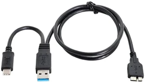 AJMRTC Combo USB 3.1 TypeC & USB3.0 TypeA Male Host to Micro USB 3.0 B Male Target Data Cable, HighSpeed Transfer Cord for External Hard Disk SSD Drives AJMRTC Combo USB 3.1 TypeC & USB3.0 TypeA Male Host to Micro USB 3.0 B Male Target Data Cable, HighSpeed Transfer Cord for External Hard Disk SSD Drives