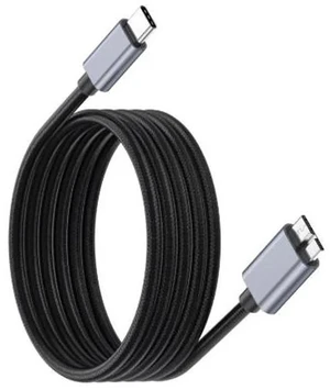 AJMRTC 3M USBC to Micro USB 3.0 B Male Cable, 5Gbps HighSpeed Data Transfer 5V 3A Charging Cord for External Hard Drive, Digital Camera, Portable SSD Storage Devices AJMRTC 3M USBC to Micro USB 3.0 B Male Cable, 5Gbps HighSpeed Data Transfer 5V 3A Charging Cord for External Hard Drive, Digital Camera, Portable SSD Storage Devices
