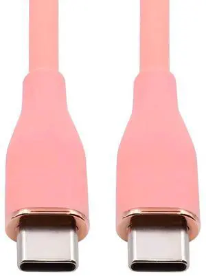 AJMRTC Colorful USBC to USBC Male to Male Cable, 65W Fast Charging 480Mbps Data Sync Ultra High Flexible Soft Pink 1M Cord for Smartphone, Tablet, Laptop and USBC Powered Devices AJMRTC Colorful USBC to USBC Male to Male Cable, 65W Fast Charging 480Mbps Data Sync Ultra High Flexible Soft Pink 1M Cord for Smartphone, Tablet, Laptop and USBC Powered Devices