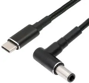 AJMRTC USBC PD to DC 6.01.40.6mm Power Cable, 100W 20V Input 65W Output QC PD Fast Charging Cord, 1.8M TypeC Power Supply Cable for DCBarrel Port Laptops, Notebook Power Conversion Charging Cable AJMRTC USBC PD to DC 6.01.40.6mm Power Cable, 100W 20V Input 65W Output QC PD Fast Charging Cord, 1.8M TypeC Power Supply Cable for DCBarrel Port Laptops, Notebook Power Conversion Charging Cable