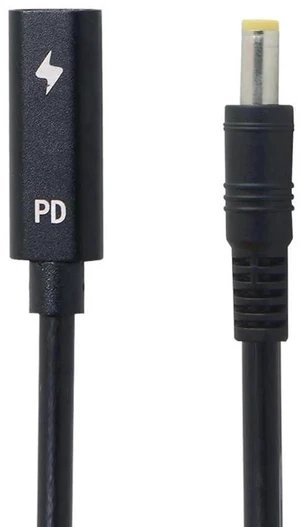 AJMRTC USBC Female Input to DC 5.5x2.5mm PD Charging Power Cable 20CM, PD Trigger Converter Cord Output 1820V for Legacy Laptops, Power DCPort Notebooks with USBC PD Wall Chargers AJMRTC USBC Female Input to DC 5.5x2.5mm PD Charging Power Cable 20CM, PD Trigger Converter Cord Output 1820V for Legacy Laptops, Power DCPort Notebooks with USBC PD Wall Chargers