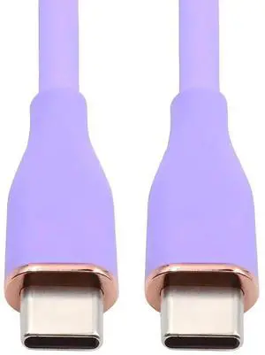 AJMRTC Colorful Purple USBC Male to Male 65W PD Charging Cable 1M, UltraSoft HighFlex Hyper Super Flexible Cord, 480Mbps USB2.0 Data Sync Cable for Laptops, Tablets, Smartphones USBC Powered Devic AJMRTC Colorful Purple USBC Male to Male 65W PD Charging Cable 1M, UltraSoft HighFlex Hyper Super Flexible Cord, 480Mbps USB2.0 Data Sync Cable for Laptops, Tablets, Smartphones USBC Powered Devic
