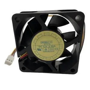 D60BV-12 DC Brushless 12V 0.50A 60x60x25mm 6025 2Wire HighAirflow Fan, Replacement 60mm Fan for Welding Machine, 3D Printer, Power Supply Industrial Equipment D60BV-12 DC Brushless 12V 0.50A 60x60x25mm 6025 2Wire HighAirflow Fan, Replacement 60mm Fan for Welding Machine, 3D Printer, Power Supply Industrial Equipment