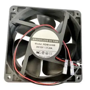 RDM1238B 12038 DC12V 0.40A 2Pin BallBearing Fan, XFAN Compatible Replacement Cooling Fan for Inverter Energy Storage Industrial Cabinet RDM1238B 12038 DC12V 0.40A 2Pin BallBearing Fan, XFAN Compatible Replacement Cooling Fan for Inverter Energy Storage Industrial Cabinet