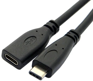 AJMRTC USB3.1 Gen2 USBC Male to Female Extension Cable, 10Gbps HighSpeed Data Sync PD Charging Extender Cord, 2M for Laptops, Tablets, Mobile Phones and USBC Peripherals AJMRTC USB3.1 Gen2 USBC Male to Female Extension Cable, 10Gbps HighSpeed Data Sync PD Charging Extender Cord, 2M for Laptops, Tablets, Mobile Phones and USBC Peripherals