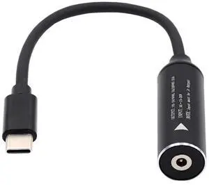 AJMRTC DC Jack 2.5x0.7mm Female Input to USBC Male Power Charge Cable, Builtin PD Chip Supports 5V 9V 20V Output, DCtoTypeC Power Converter for USBC Laptops, Smartphones and Tablets AJMRTC DC Jack 2.5x0.7mm Female Input to USBC Male Power Charge Cable, Builtin PD Chip Supports 5V 9V 20V Output, DCtoTypeC Power Converter for USBC Laptops, Smartphones and Tablets