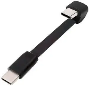 AJMRTC UltraSlim Flat USBC Male to Female Extension Cable, Opposite UShape Back Angled USB 2.0 65W Fast Charging Data Sync Cord for Laptop, Tablet, Smartphone, Switch, USBC Enabled Devices AJMRTC UltraSlim Flat USBC Male to Female Extension Cable, Opposite UShape Back Angled USB 2.0 65W Fast Charging Data Sync Cord for Laptop, Tablet, Smartphone, Switch, USBC Enabled Devices
