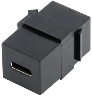 AJMRTC USBC Female to USBC Female Keystone Jack Coupler Adapter, USB2.0 TypeC Wall Plate Panel Insert Coupler, PassThrough FemaletoFemale Connector for Wall Mount Faceplate Installation AJMRTC USBC Female to USBC Female Keystone Jack Coupler Adapter, USB2.0 TypeC Wall Plate Panel Insert Coupler, PassThrough FemaletoFemale Connector for Wall Mount Faceplate Installation