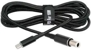 AJMRTC USBC 100W 20V Input to DC 7.4*5.0mm PD Trigger Charging Cable, 65W Max DC Output Cord, QC PD Compatible TypeC Power Cable for 7.4x5.0mm Port Laptops Power Supply Conversion AJMRTC USBC 100W 20V Input to DC 7.4*5.0mm PD Trigger Charging Cable, 65W Max DC Output Cord, QC PD Compatible TypeC Power Cable for 7.4x5.0mm Port Laptops Power Supply Conversion