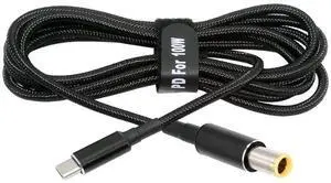 AJMRTC USBC TypeC 100W 20V Input to DC 7.9*5.4mm PD 65W Output Charging Cable 1.8M, QC PD Power Converter Cord for Laptops AJMRTC USBC TypeC 100W 20V Input to DC 7.9*5.4mm PD 65W Output Charging Cable 1.8M, QC PD Power Converter Cord for Laptops