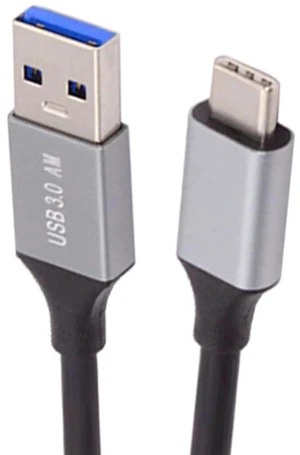 AJMRTC 30cm USB 3.1 Gen2 USBC Male to USB3.0 TypeA Male Cable, 10Gbps HighSpeed Data Power Cord 5V 3A for Laptop, Smartphone and External SSD Disk AJMRTC 30cm USB 3.1 Gen2 USBC Male to USB3.0 TypeA Male Cable, 10Gbps HighSpeed Data Power Cord 5V 3A for Laptop, Smartphone and External SSD Disk