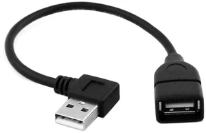 AJMRTC 90 Degree RightAngled USB 2.0 TypeA Male to TypeA Female Extension Cable 20CM, Short LShape USBA Extender Cord for USB Flash Drives Mice Keyboards Laptops AJMRTC 90 Degree RightAngled USB 2.0 TypeA Male to TypeA Female Extension Cable 20CM, Short LShape USBA Extender Cord for USB Flash Drives Mice Keyboards Laptops