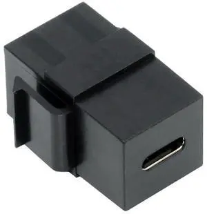 AJMRTC USB2.0 TypeC Female to Female Keystone Jack Coupler Adapter, 480Mbps Data Transfer Snapin Module for Wall Plate, Panel Mount USB Cable Extension AJMRTC USB2.0 TypeC Female to Female Keystone Jack Coupler Adapter, 480Mbps Data Transfer Snapin Module for Wall Plate, Panel Mount USB Cable Extension