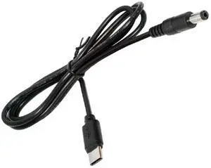 AJMRTC USBC 5.1K Resistor Power Cable, TypeC Input to 5V DC 5.5 * 2.5mm Output 100CM Charging Cord for DC5V Desk Lamp, Mini Fan, Surveillance Camera and 5V DC Powered Devices AJMRTC USBC 5.1K Resistor Power Cable, TypeC Input to 5V DC 5.5 * 2.5mm Output 100CM Charging Cord for DC5V Desk Lamp, Mini Fan, Surveillance Camera and 5V DC Powered Devices