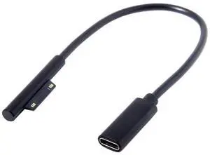 AJMRTC USBC Female to Surface Connect PD Charging Cable, DC 15V Trigger Power Cord, Converter Cable for Surface Pro3 Pro4 Pro5 Pro6 Surface Book Laptop Power Supply AJMRTC USBC Female to Surface Connect PD Charging Cable, DC 15V Trigger Power Cord, Converter Cable for Surface Pro3 Pro4 Pro5 Pro6 Surface Book Laptop Power Supply