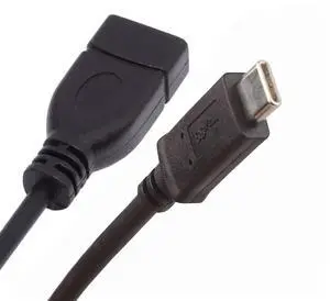 AJMRTC Reversible USBC Male to USBA Female OTG Cable 20cm, USB 3.0 3.1 Gen1 TypeC OTG Data Cord for Tablets, Smartphones, Connect USB Flash Drives, Mice, Keyboards & USBA Peripherals AJMRTC Reversible USBC Male to USBA Female OTG Cable 20cm, USB 3.0 3.1 Gen1 TypeC OTG Data Cord for Tablets, Smartphones, Connect USB Flash Drives, Mice, Keyboards & USBA Peripherals