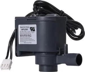AP1200 Commercial Ice Maker Submersible Water Pump, AC 120V 60Hz 0.13A Hmax 0.8m, Large Flowing Water Circulation Pump for HZB-30F HZB-38F HZB-32 HZB-45 HZB-65 HZB-90 HZB-120 HZB-160 Ice Machine AP1200 Commercial Ice Maker Submersible Water Pump, AC 120V 60Hz 0.13A Hmax 0.8m, Large Flowing Water Circulation Pump for HZB-30F HZB-38F HZB-32 HZB-45 HZB-65 HZB-90 HZB-120 HZB-160 Ice Machine