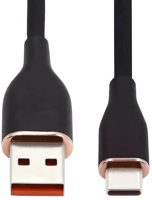 AJMRTC 2M Liquid Silicone USBA to USBC Cable, Ultra Soft Flexible USB 2.0 Fast Charging Data Sync Cord, Durable Colorful Silicone Cable for Phone, Tablet, Laptop, Android Devices, Black AJMRTC 2M Liquid Silicone USBA to USBC Cable, Ultra Soft Flexible USB 2.0 Fast Charging Data Sync Cord, Durable Colorful Silicone Cable for Phone, Tablet, Laptop, Android Devices, Black