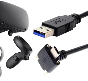 AJMRTC 2.0M 90Degree DownUp Angled USB3.1 Gen1 TypeC Dual ScrewLocking to Standard USB3.0 TypeB Male Data Cable, VibrationResistant Cord for Industrial Camera, Machine Vision and Professional Ph AJMRTC 2.0M 90Degree DownUp Angled USB3.1 Gen1 TypeC Dual ScrewLocking to Standard USB3.0 TypeB Male Data Cable, VibrationResistant Cord for Industrial Camera, Machine Vision and Professional Ph