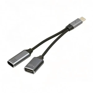 AJMRTC USBC to USB2.0 TypeA OTG Cable with 100W PD Power Delivery, 480Mbps Data Sync Cord for USBC Laptops, Tablets, Smartphones, Connect Flash Drives, Mouse, Keyboard and USBA Peripherals AJMRTC USBC to USB2.0 TypeA OTG Cable with 100W PD Power Delivery, 480Mbps Data Sync Cord for USBC Laptops, Tablets, Smartphones, Connect Flash Drives, Mouse, Keyboard and USBA Peripherals