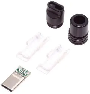 AJMRTC USB 3.1 TypeC Male SolderType Plug Connector, Aluminum Alloy Black Housing DIY Repair Replacement Connector for 4.0mm6.0mm Diameter Cable, DIY Cable Assembly Custom Repair Parts AJMRTC USB 3.1 TypeC Male SolderType Plug Connector, Aluminum Alloy Black Housing DIY Repair Replacement Connector for 4.0mm6.0mm Diameter Cable, DIY Cable Assembly Custom Repair Parts