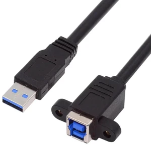 AJMRTC 30cm USB 3.0 TypeA Male to TypeB Female Extension Cord, 5Gbps HighSpeed Data Transfer Cable for External Hard Disk, SSD SolidState Drive, Digital Camera USBB Peripheral Devices AJMRTC 30cm USB 3.0 TypeA Male to TypeB Female Extension Cord, 5Gbps HighSpeed Data Transfer Cable for External Hard Disk, SSD SolidState Drive, Digital Camera USBB Peripheral Devices