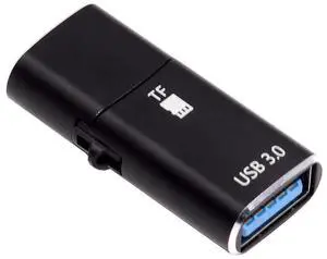 AJMRTC Reversible USBC to USB 3.0 Female OTG Adapter, 10Gbps TF MicroSD Card Reader Combo Adapter for Android Phone, Tablet, Laptop, PC, Support Data Transfer & Memory Card Reading AJMRTC Reversible USBC to USB 3.0 Female OTG Adapter, 10Gbps TF MicroSD Card Reader Combo Adapter for Android Phone, Tablet, Laptop, PC, Support Data Transfer & Memory Card Reading