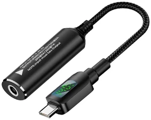 AJMRTC DC 4.5x3.0mm Input to USBC Output Charging Cable with Smart LED Power Display, PD 20V/7A Fast Charging Converter Cord for Laptops, Smartphones, Tablets Power Supply Adapter Cable AJMRTC DC 4.5x3.0mm Input to USBC Output Charging Cable with Smart LED Power Display, PD 20V/7A Fast Charging Converter Cord for Laptops, Smartphones, Tablets Power Supply Adapter Cable
