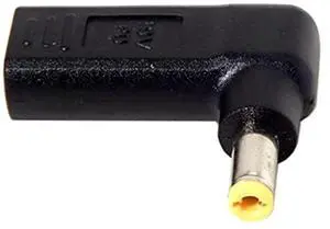 AJMRTC 90 Degree Angled USBC to DC 20V PD Emulator Trigger Adapter, USB 3.1 TypeC Female to DC 5.5×2.5mm Male Barrel Power Converter for 20V DC Jack Laptops, CenterPositive Polarity AJMRTC 90 Degree Angled USBC to DC 20V PD Emulator Trigger Adapter, USB 3.1 TypeC Female to DC 5.5×2.5mm Male Barrel Power Converter for 20V DC Jack Laptops, CenterPositive Polarity