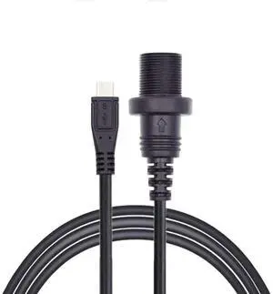 AJMRTC 1M Waterproof Dustproof Micro USB 2.0 5Pin Male to Female Extension Cable, 480Mbps Data & Power Panel Mount Cord for Car Dashboard, Motorcycle, Outdoor DIY Projects AJMRTC 1M Waterproof Dustproof Micro USB 2.0 5Pin Male to Female Extension Cable, 480Mbps Data & Power Panel Mount Cord for Car Dashboard, Motorcycle, Outdoor DIY Projects