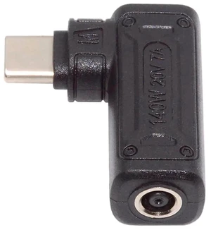AJMRTC 90Degree Angled DC Jack 4.5x3.0mm Input to USBC TypeC Power Plug Adapter, 140W 100W PD Fast Charging Converter for USBC Laptops, Smartphones AJMRTC 90Degree Angled DC Jack 4.5x3.0mm Input to USBC TypeC Power Plug Adapter, 140W 100W PD Fast Charging Converter for USBC Laptops, Smartphones
