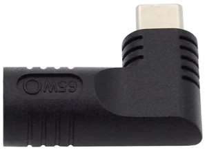 AJMRTC 90Degree Angled DC Jack 2.5x0.7mm Input to USBC TypeC Power Plug Adapter, PD Fast Charging Converter for USBC Laptops, Tablets, Smartphones AJMRTC 90Degree Angled DC Jack 2.5x0.7mm Input to USBC TypeC Power Plug Adapter, PD Fast Charging Converter for USBC Laptops, Tablets, Smartphones