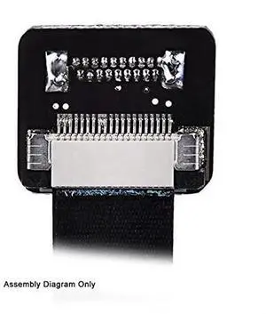 AJMRTC Dual 90 Degree RightUp Angled HDMI TypeA Male to Male FPC Flat Ribbon Cable 80CM, Soft Slim FPV Video Cord for Multicopter Drone Gimbal Aerial Photography HDTV Monitor AJMRTC Dual 90 Degree RightUp Angled HDMI TypeA Male to Male FPC Flat Ribbon Cable 80CM, Soft Slim FPV Video Cord for Multicopter Drone Gimbal Aerial Photography HDTV Monitor